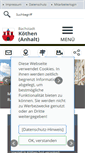 Mobile Screenshot of koethen-anhalt.de